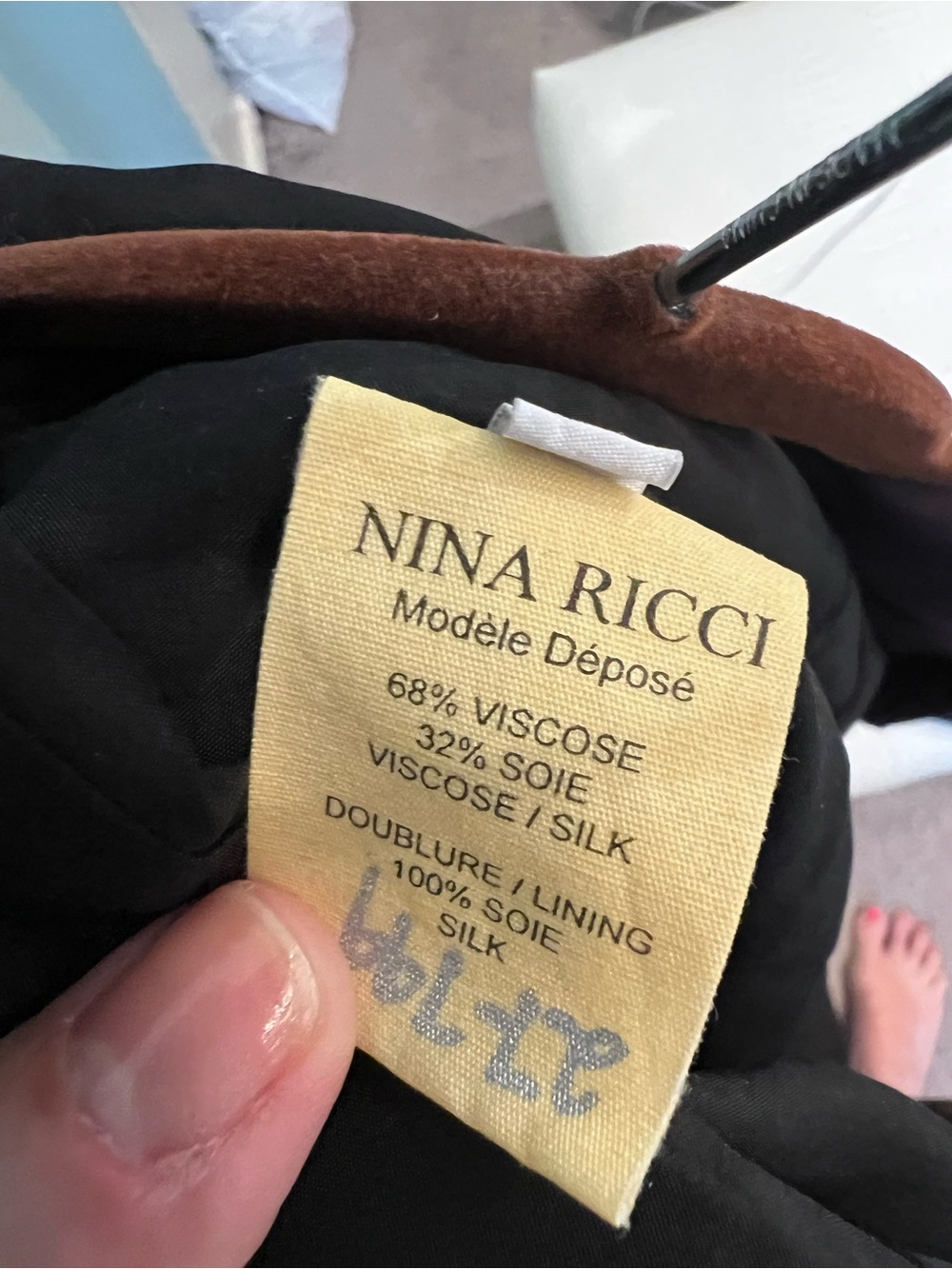 Nina Ricci sheath dress size 40 - Picture 3 of 5